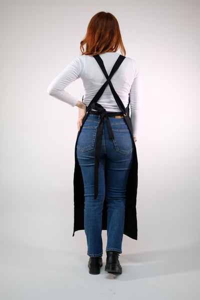 Black Pottery Apron
