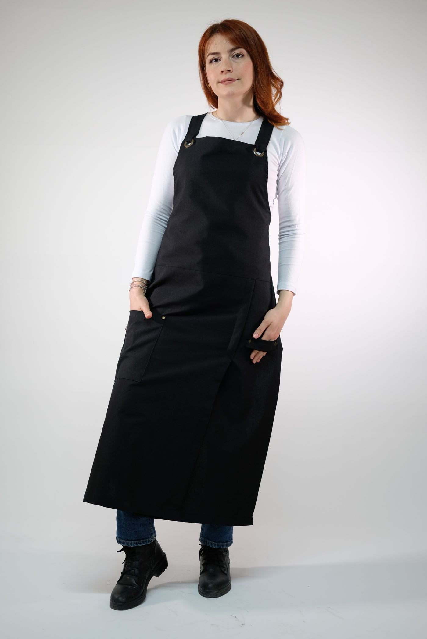 Black Pottery Apron
