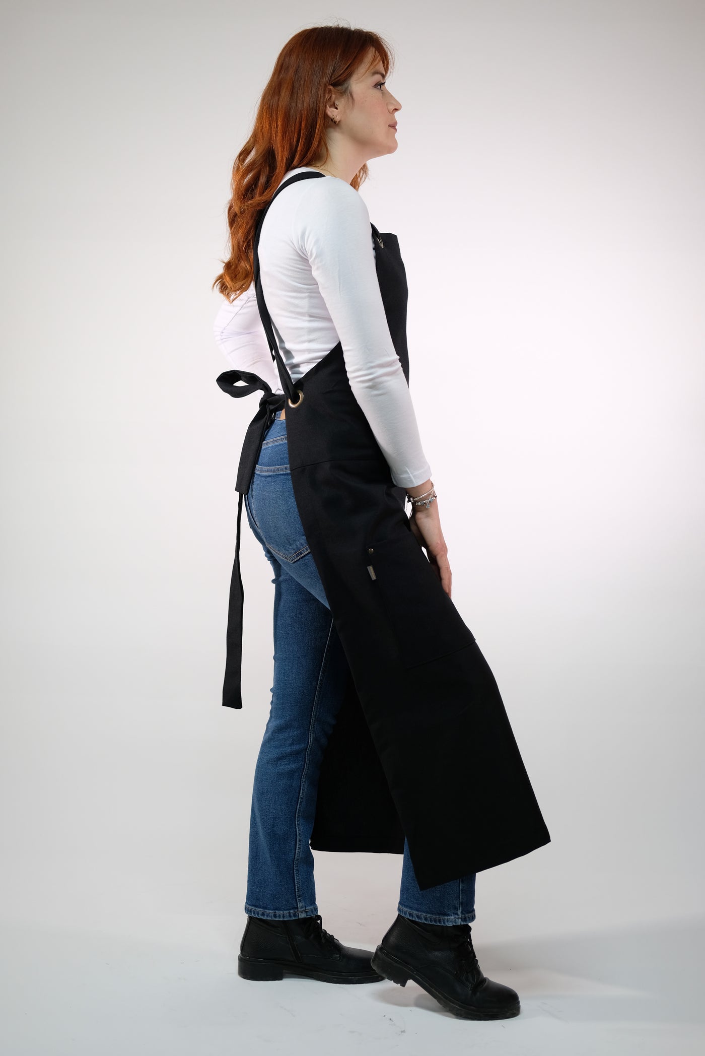 Black Pottery Apron
