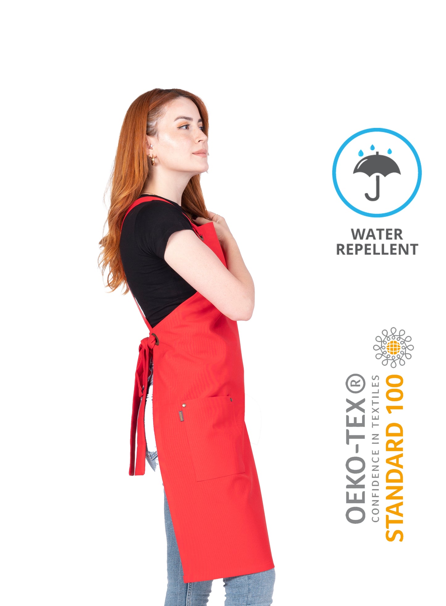 stain-resistant classic kitchen apron