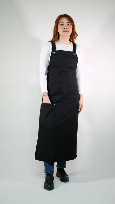 Black Pottery Apron