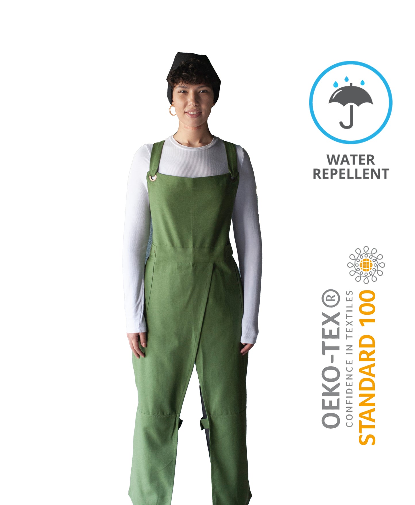 split leg apron for pottery work